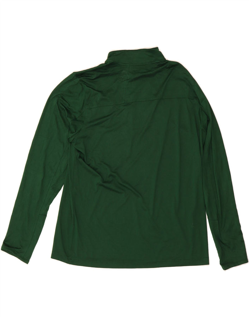 UNDER ARMOUR Mens Heat Gear Graphic Pullover Tracksuit Top XL Green Vintage Under Armour and Second-Hand Under Armour from Messina Hembry 