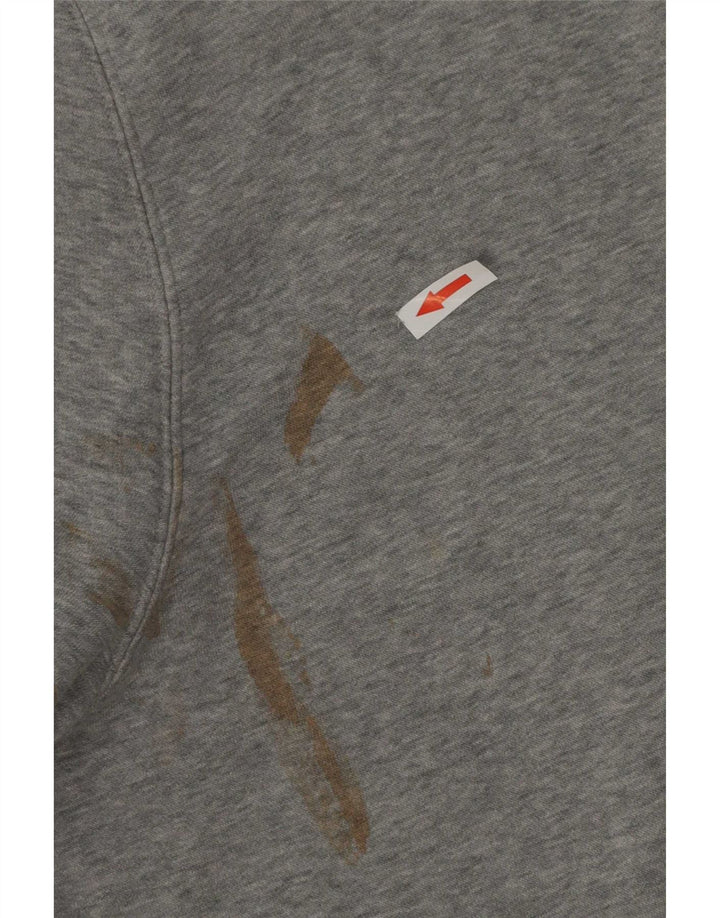 Under Armour Mens Graphic Sweatshirt Jumper Large Grey Flecked