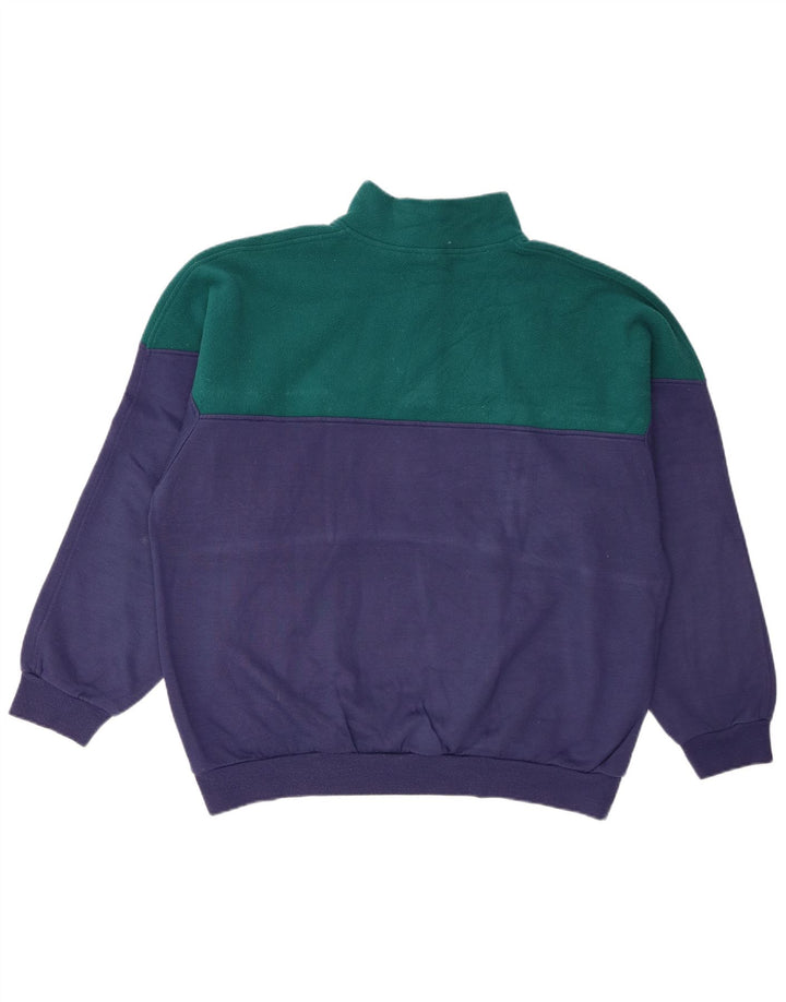 F.LLI Campagnolo Mens Graphic Sweatshirt Jumper UK 42 Large Navy Blue