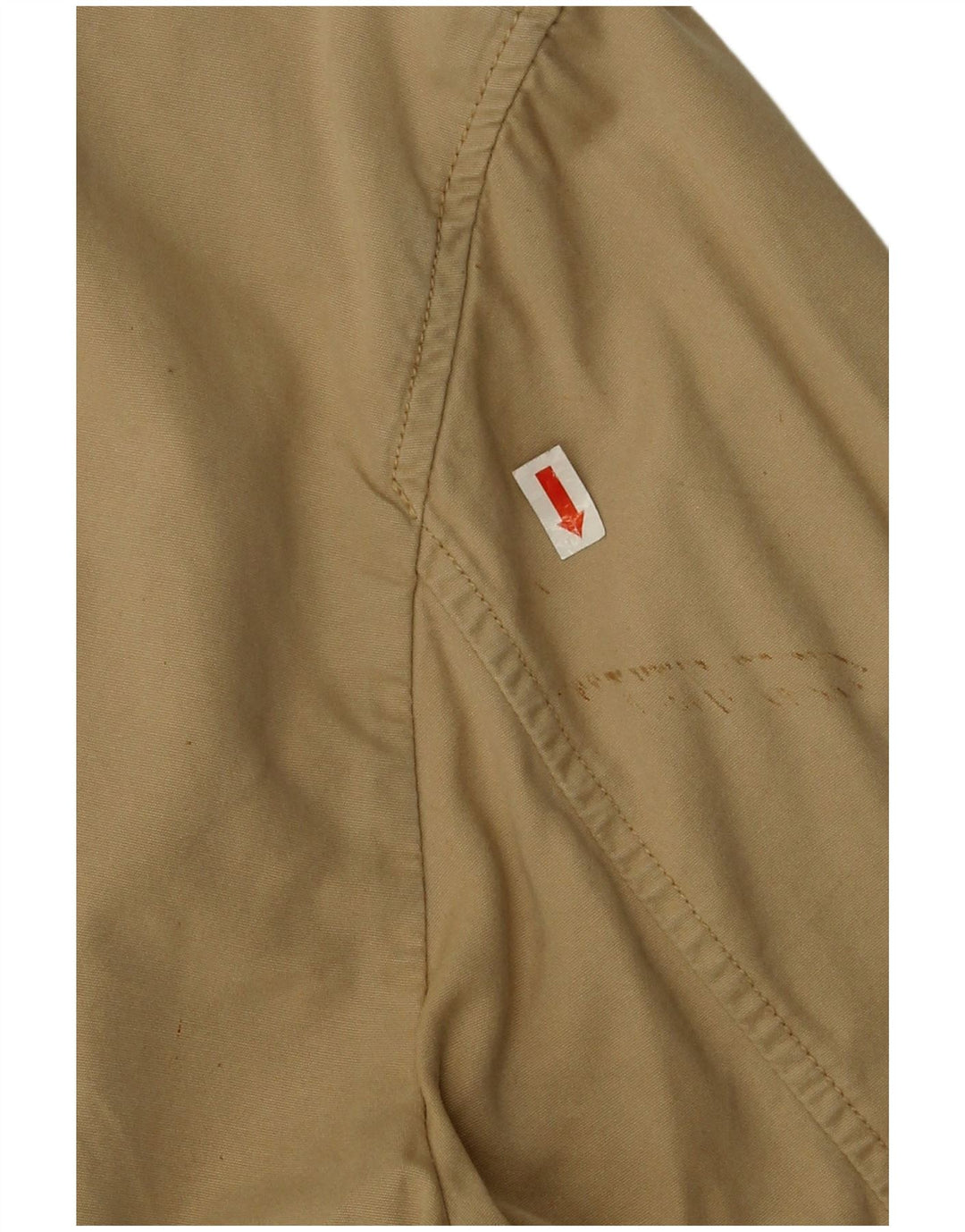 Marina Yachting Mens Bomber Jacket IT 50 Large Beige Cotton