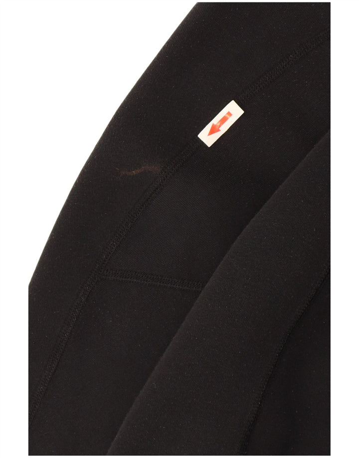 Nike Mens Tracksuit Top Jacket Medium Black Cotton