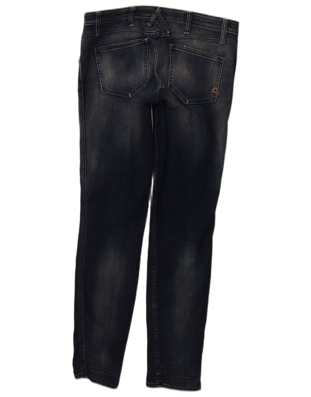CYCLE Womens Skinny Jeans W31 L31 Navy Blue Cotton