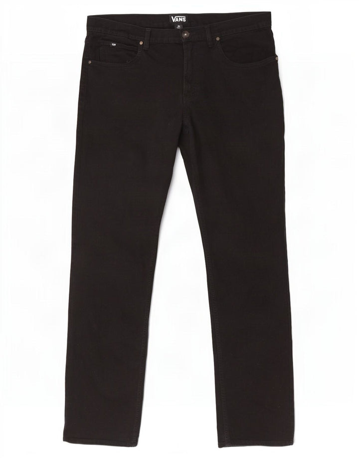 Vans Mens Slim Jeans W34 L32 Black Cotton