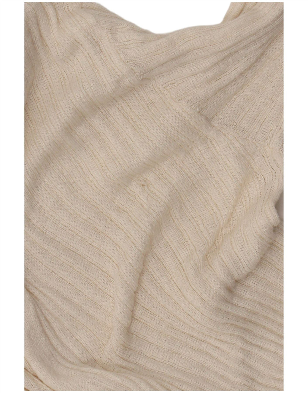 Zara Girls Longline Cardigan Sweater 13-14 Years Beige Polyester