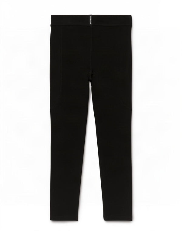 Nike Girls Dri Fit Leggings 8-9 Years Small Black Polyester