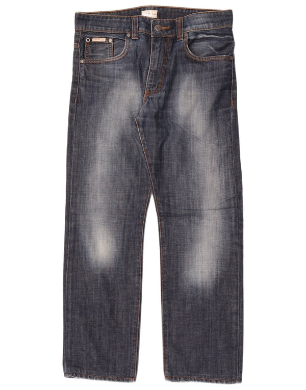 Calvin Klein Womens Straight Jeans  W30 L29 Blue Cotton