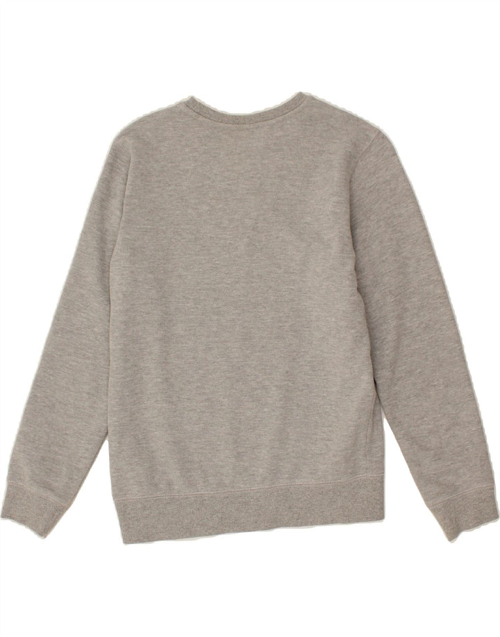 CHAMPION Womens Graphic Sweatshirt Jumper UK 14 Large Grey Cotton Vintage Champion and Second-Hand Champion from Messina Hembry 