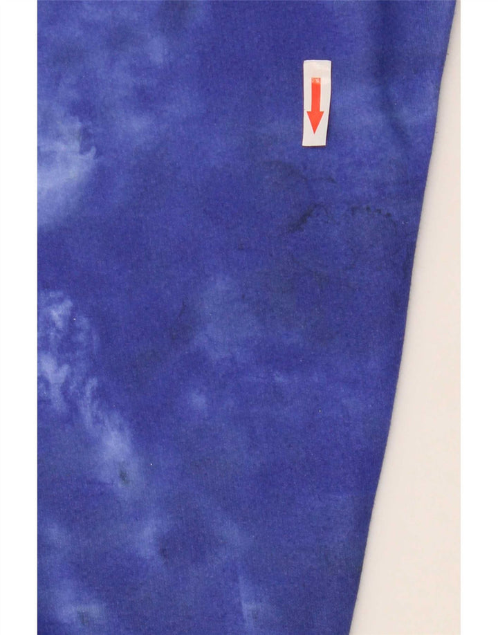 Adidas Womens Graphic Oversized Sweatshirt Jumper UK 10 Small Blue