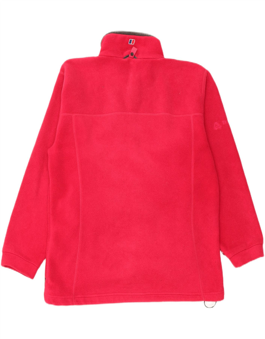 BERGHAUS Womens Polartec Oversized Fleece Jacket UK 14 Large Pink