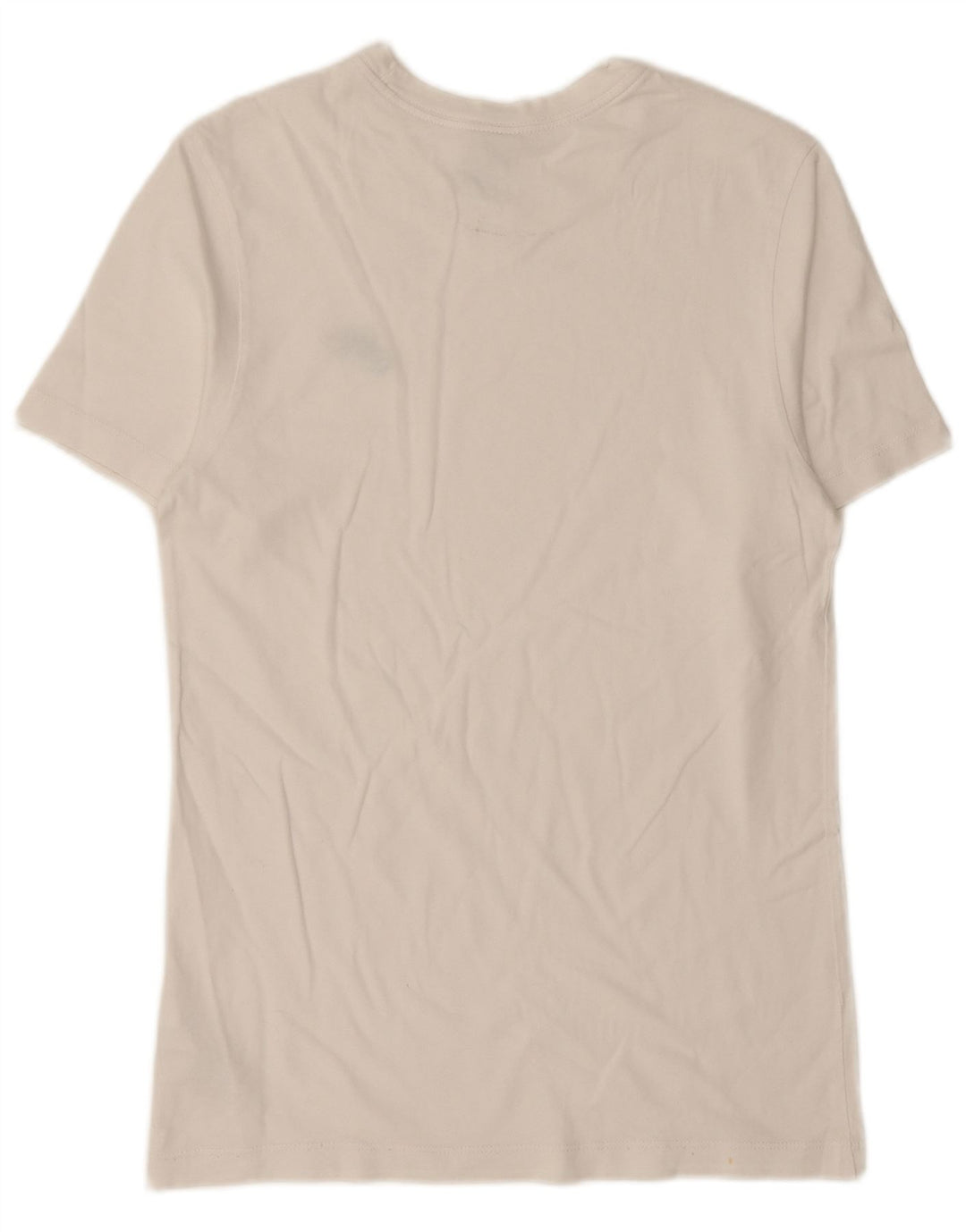 NIKE Mens T-Shirt Top Small White Cotton