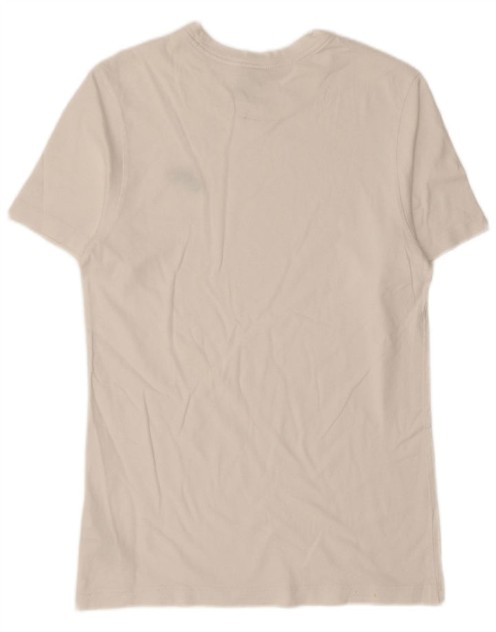 NIKE Mens T-Shirt Top Small White Cotton