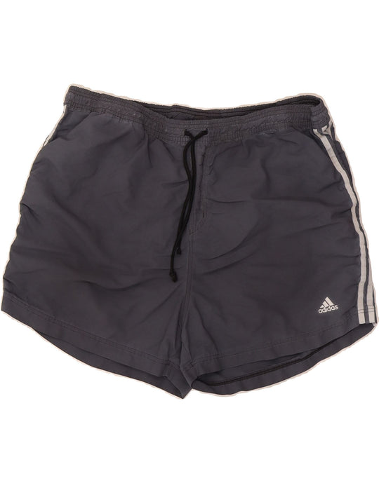 Pantaloncini da bagno ADIDAS da uomo XL in nylon grigio