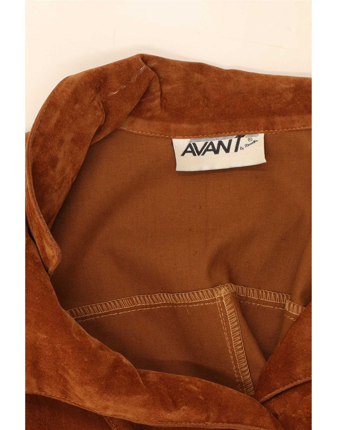 Avant Womens Suede Gilet UK 12 Medium Brown