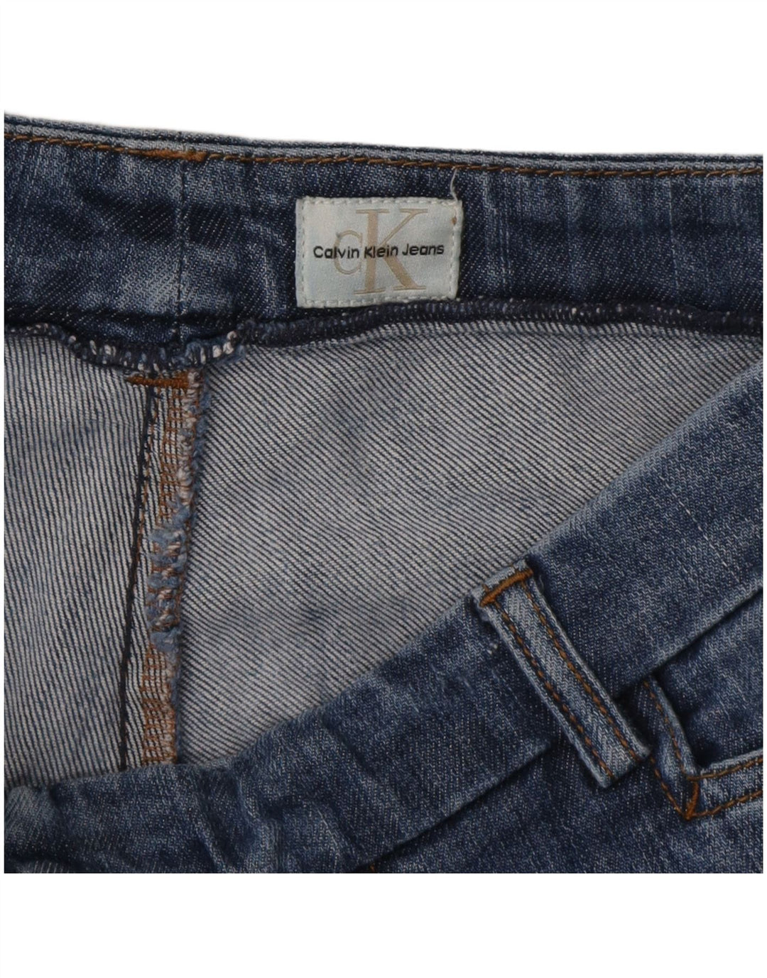 Calvin Klein Jeans Womens Bootcut Jeans W30 L29 Blue Classic