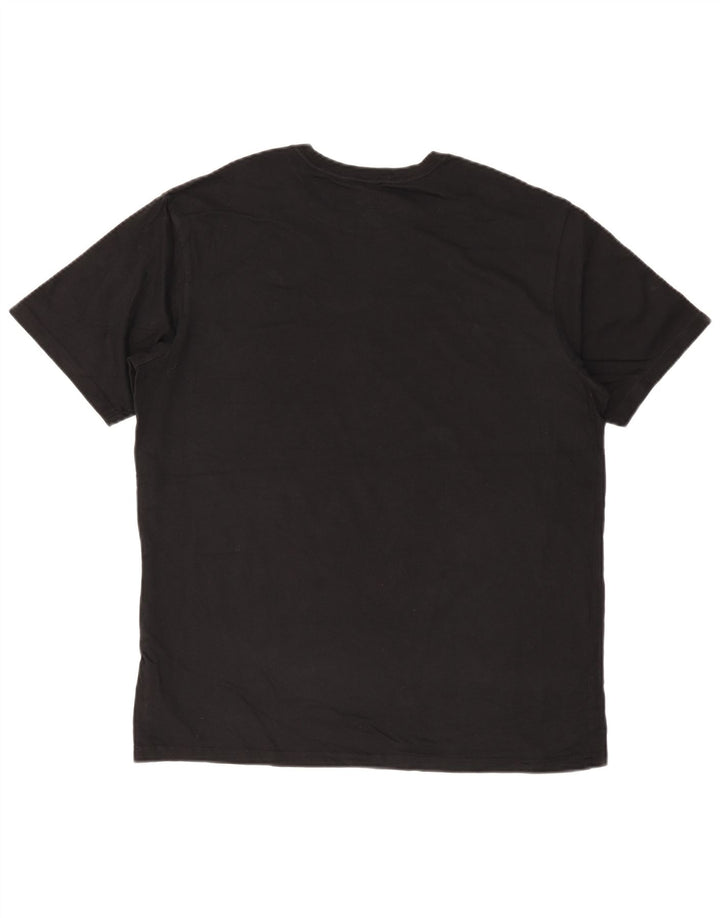 Billabong Mens T-Shirt Top Large Black Cotton