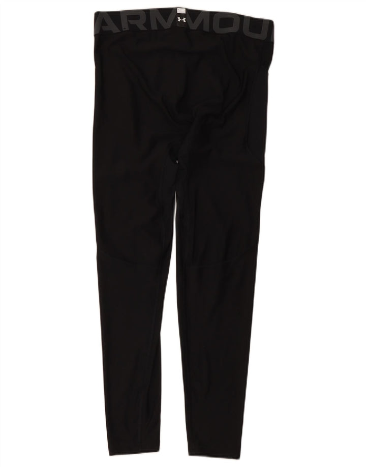 Under Armour Womens Compression Leggings UK 14 Large Black