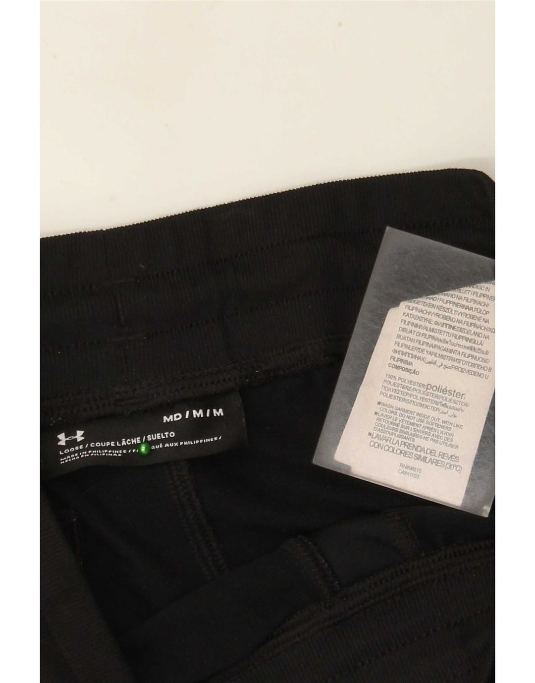Under Armour Womens Tracksuit Trousers Joggers UK 12 Medium Black