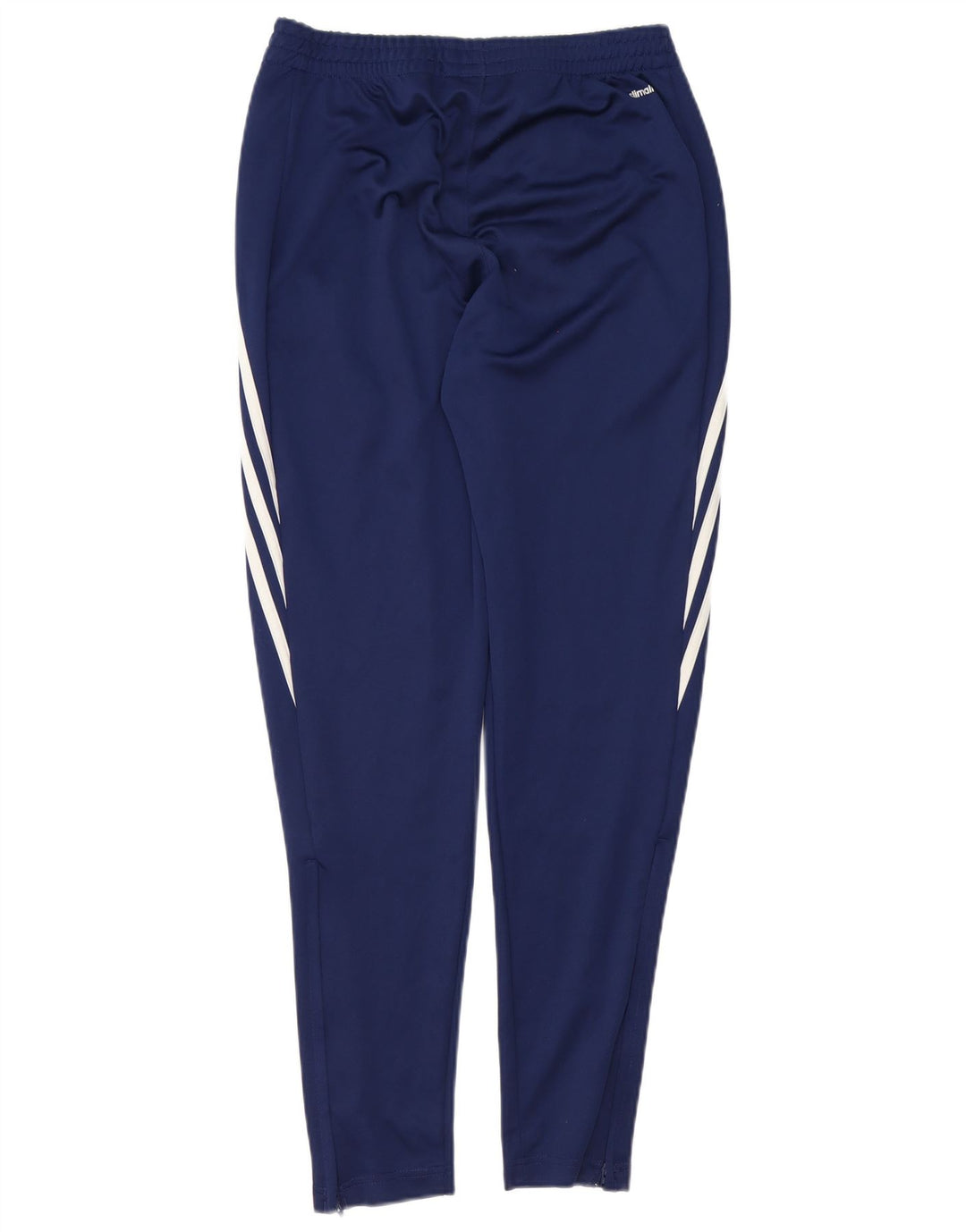 Adidas Mens Climalite Tracksuit Trousers Small Navy Blue Polyester