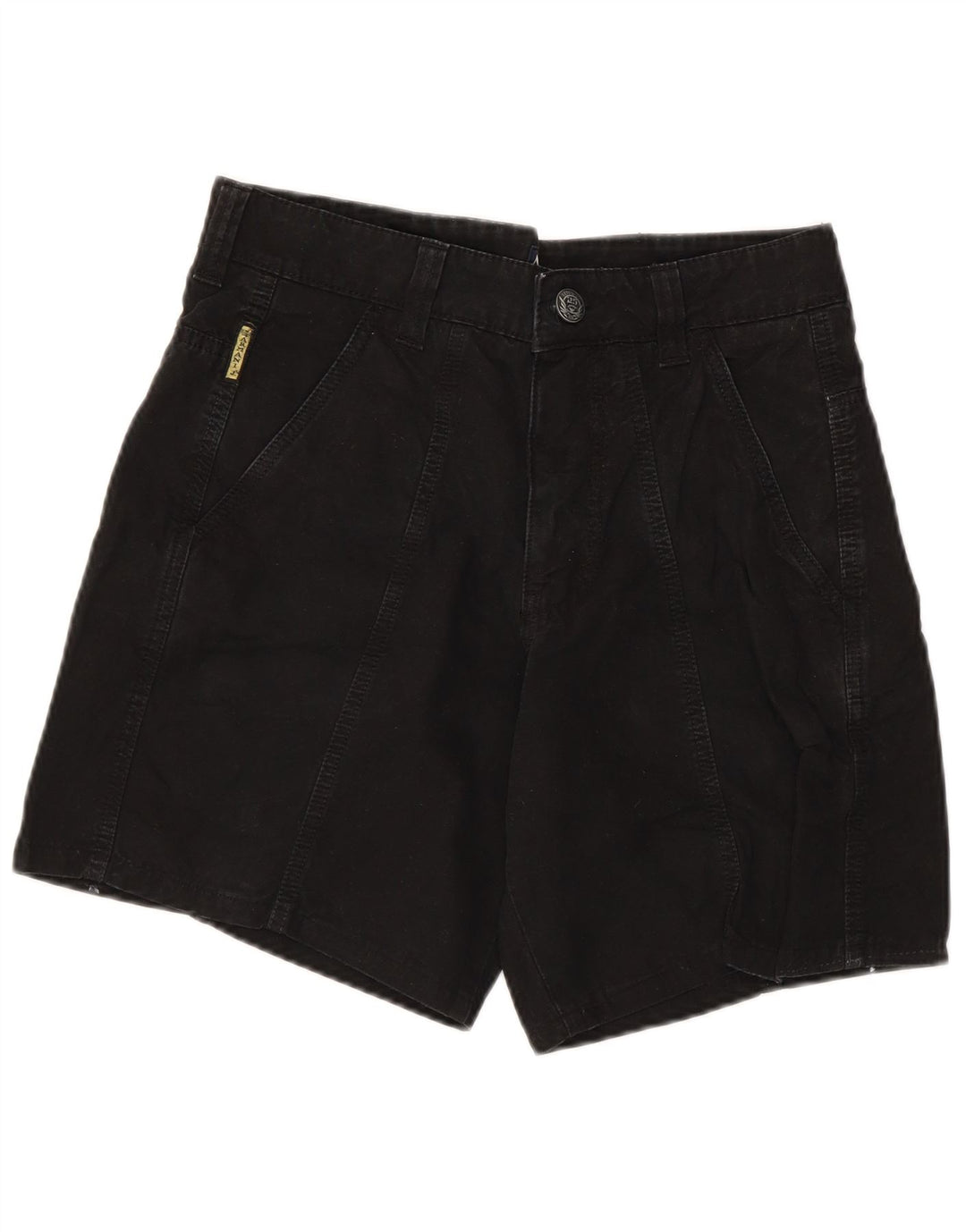 Armani Jeans Womens Chino Shorts W30 Medium Black