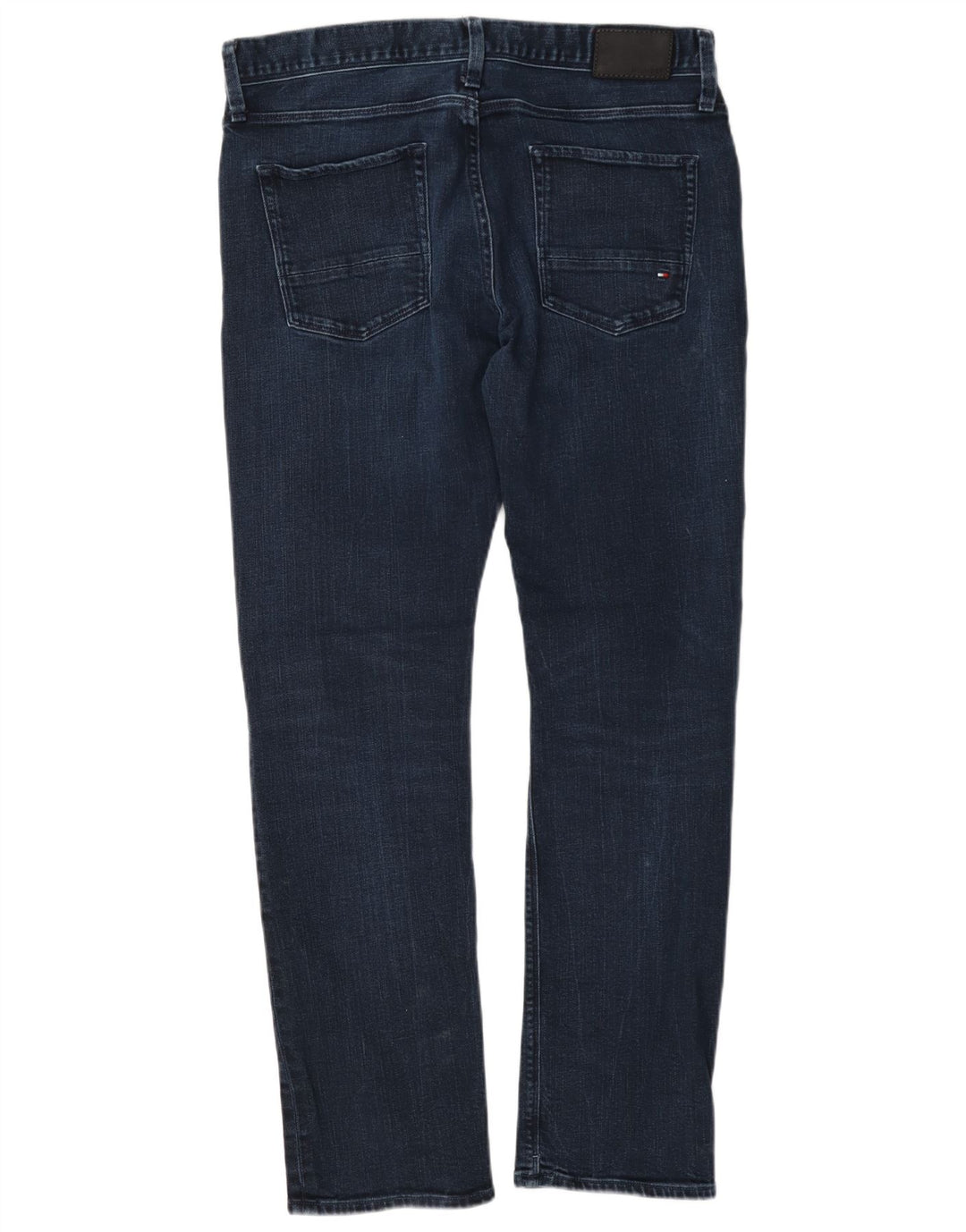 Tommy Hilfiger Mens Denton Straight Jeans W34 L32 Navy Blue