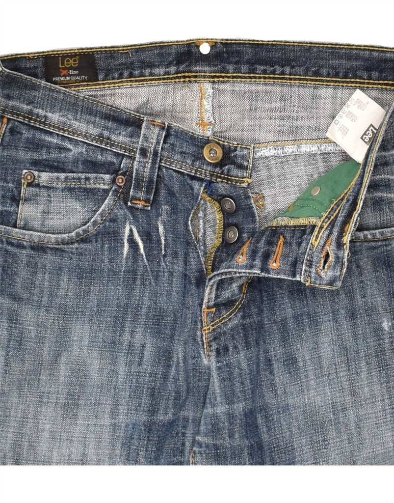 LEE Mens Premium Straight Jeans W29 L34  Blue Cotton | Vintage Lee | Thrift | Second-Hand Lee | Used Clothing | Messina Hembry 