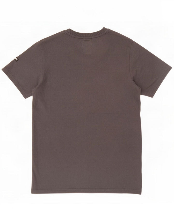 Superdry Mens Graphic T-Shirt Top Medium Grey Cotton