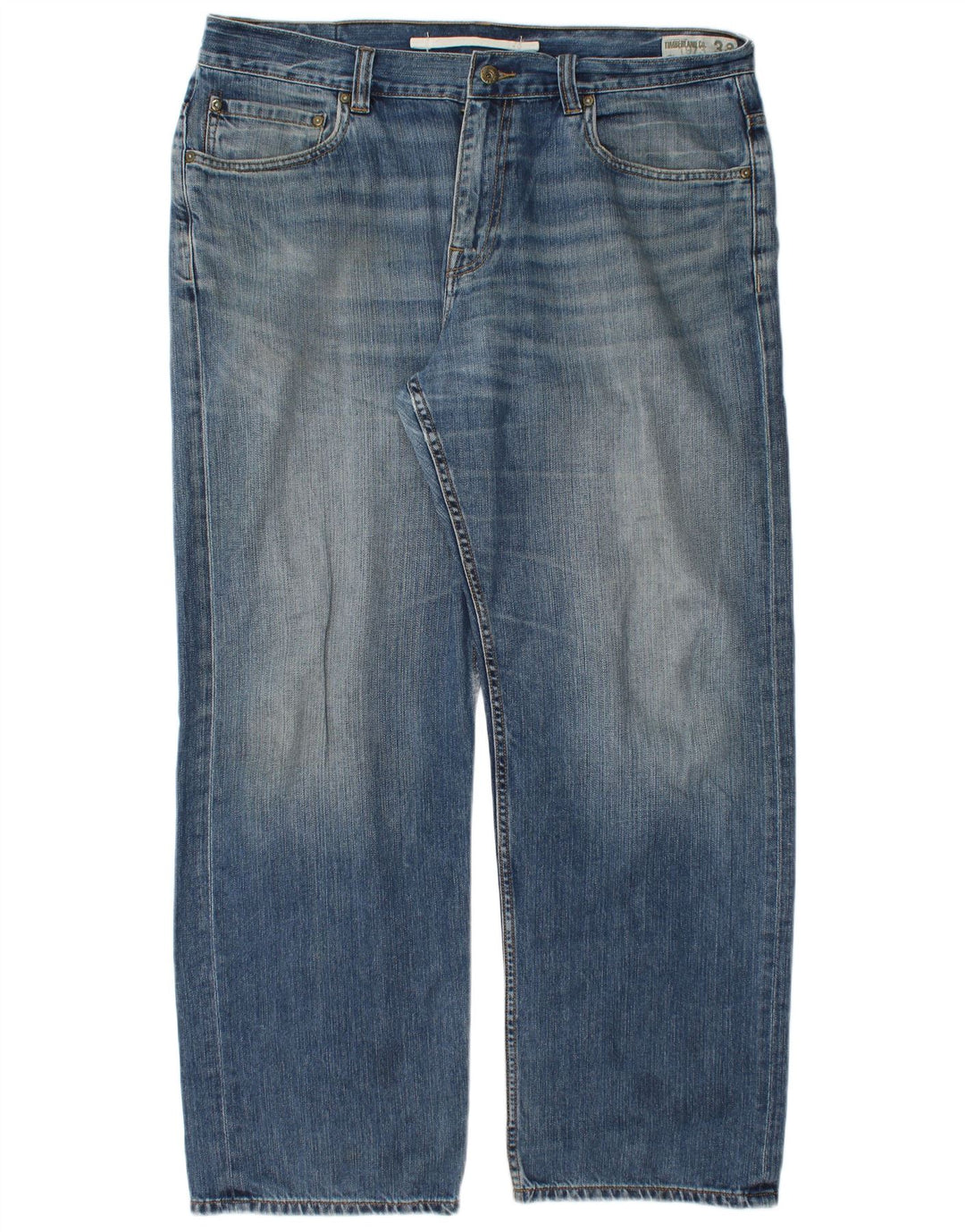 TIMBERLAND Mens Straight Jeans W38 L31  Blue Cotton