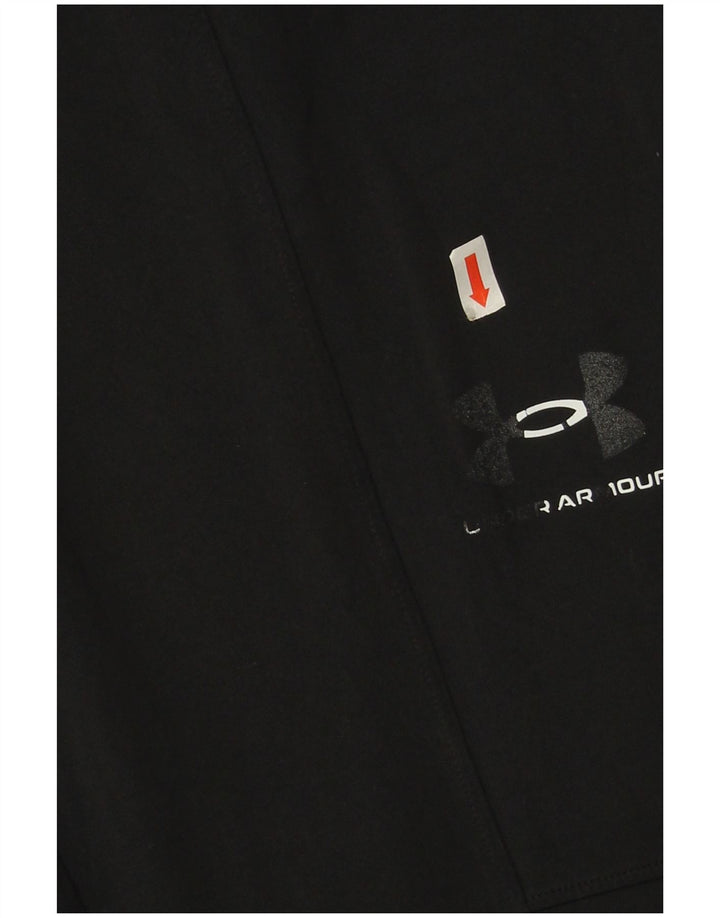 Under Armour Boys Tracksuit Trousers 13-14 Years XL Black