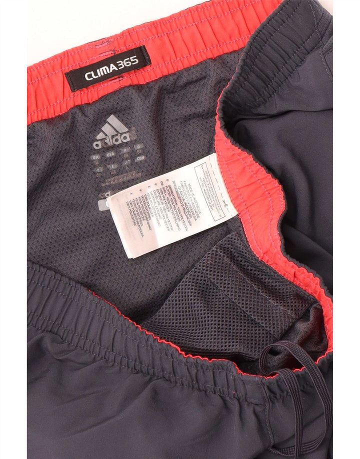 Adidas Mens Clima 365 Sport Shorts Medium Grey Colourblock Polyester
