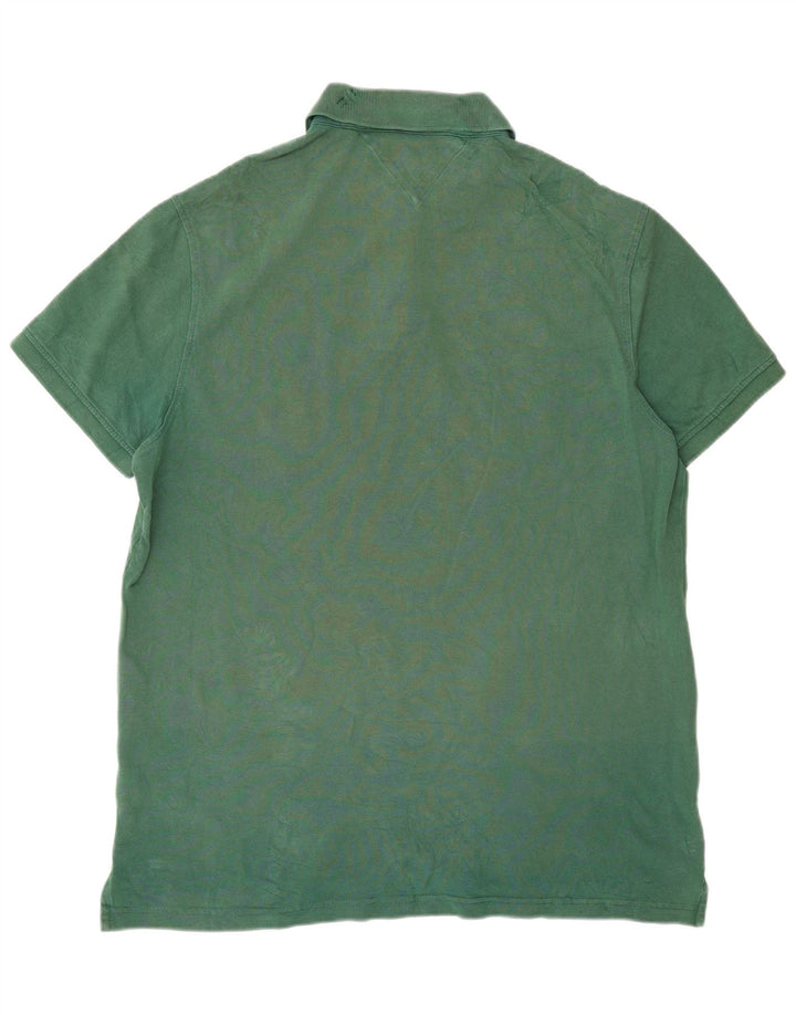 Tommy Hilfiger Mens Regular Fit Polo Shirt XL Green