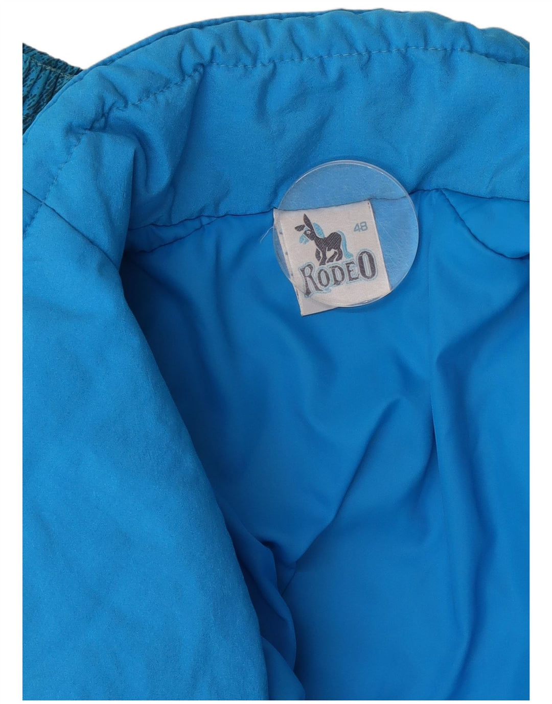 Rodeo Mens Ski Jumpsuit IT 48 Medium  Blue Flecked