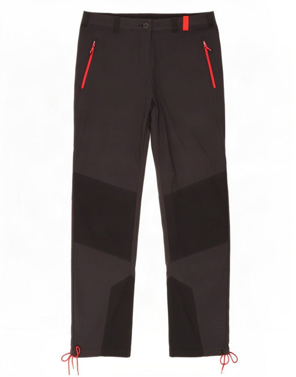 Montane Womens Hiking Trousers UK 10 Small W30 L30 Grey Colourblock Nylon