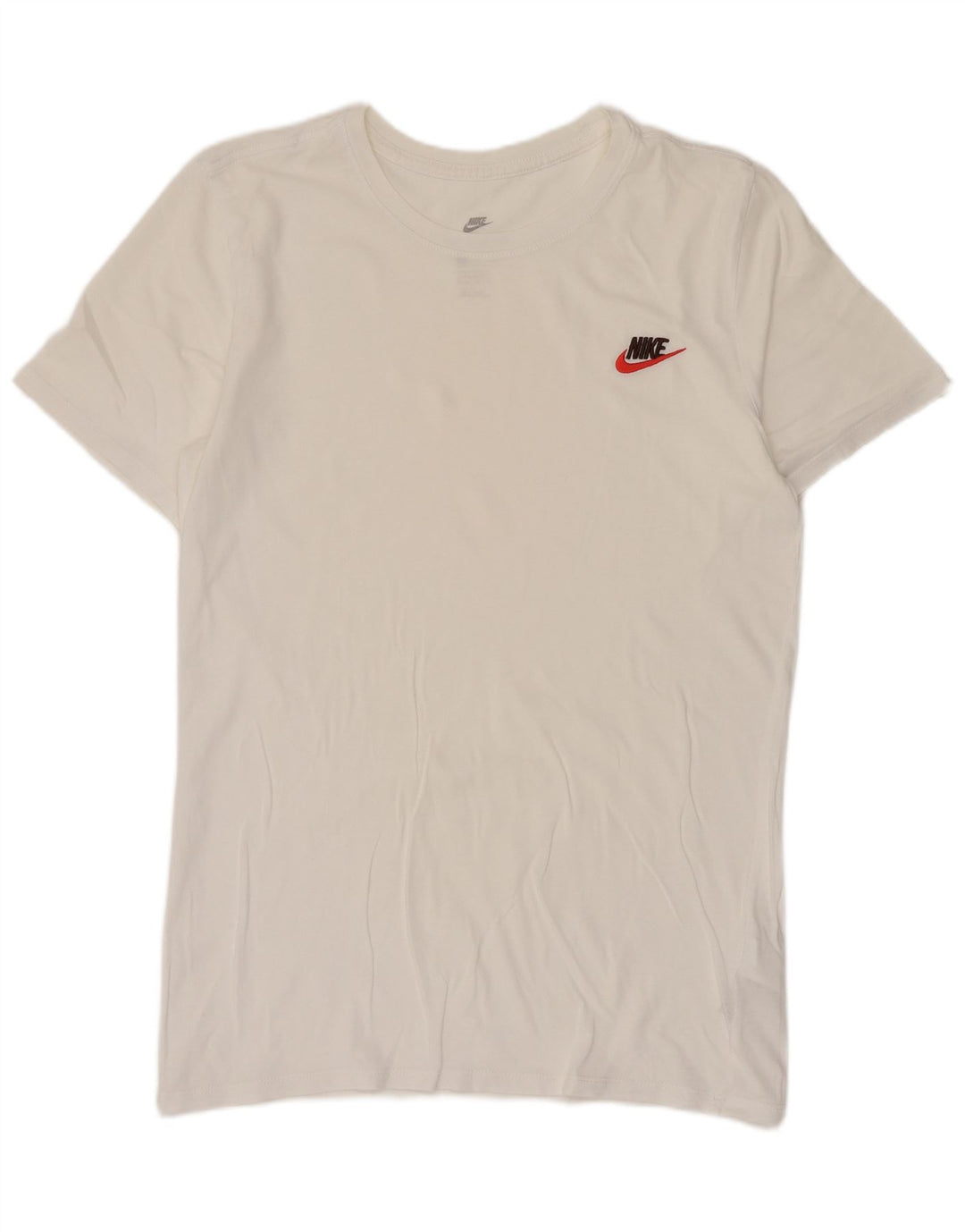 Nike Mens T-Shirt Top Small White Cotton