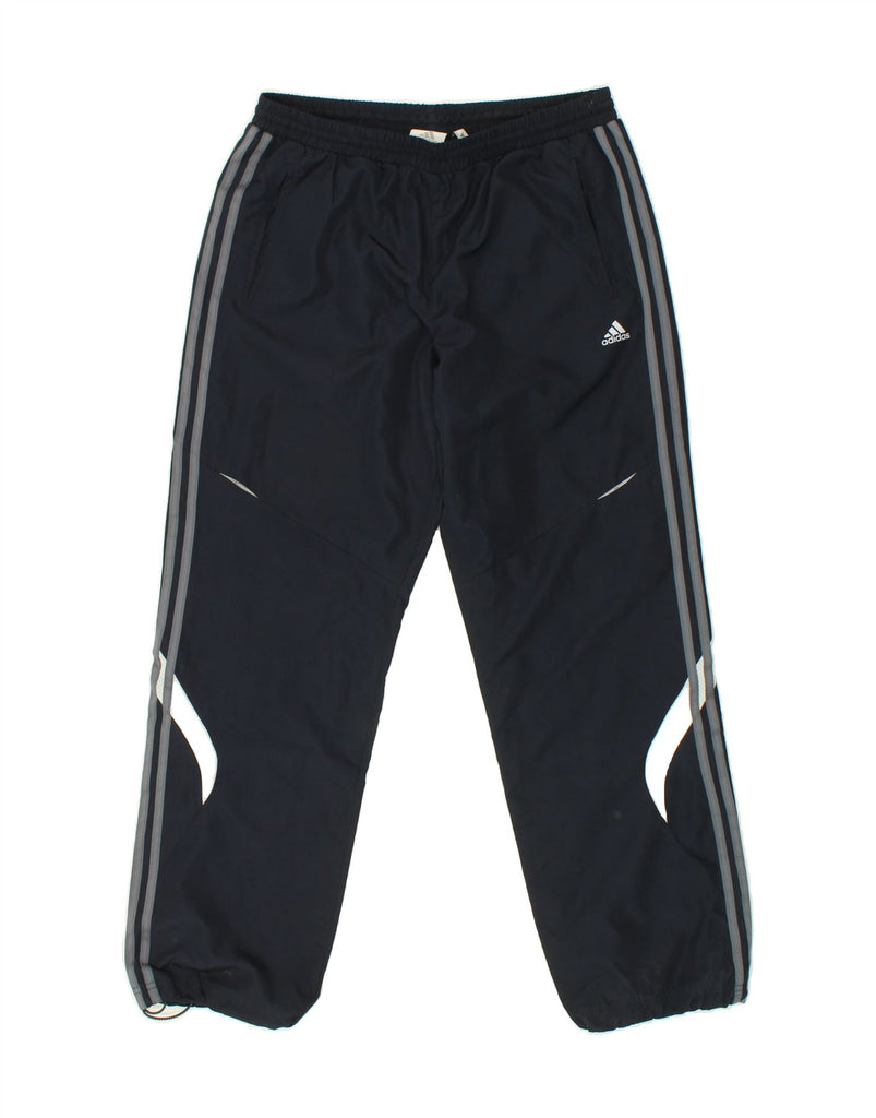 ADIDAS Mens Tracksuit Trousers Medium  Navy Blue Polyester Vintage Adidas and Second-Hand Adidas from Messina Hembry 