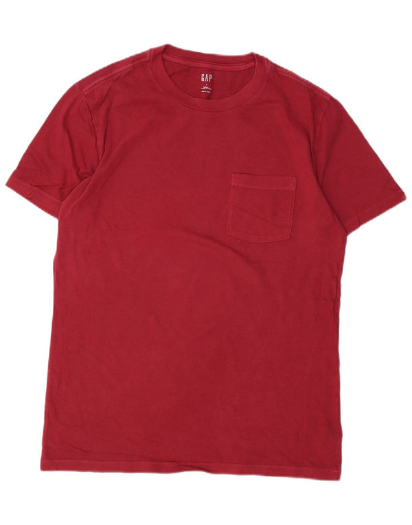 Gap Mens T-Shirt Top Small Red Cotton