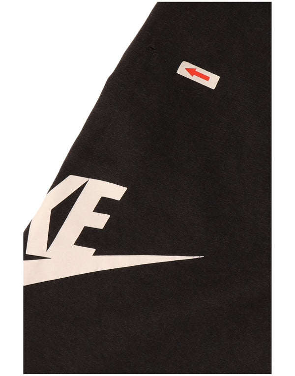 Nike Mens Graphic Sport Shorts Large  Black Cotton