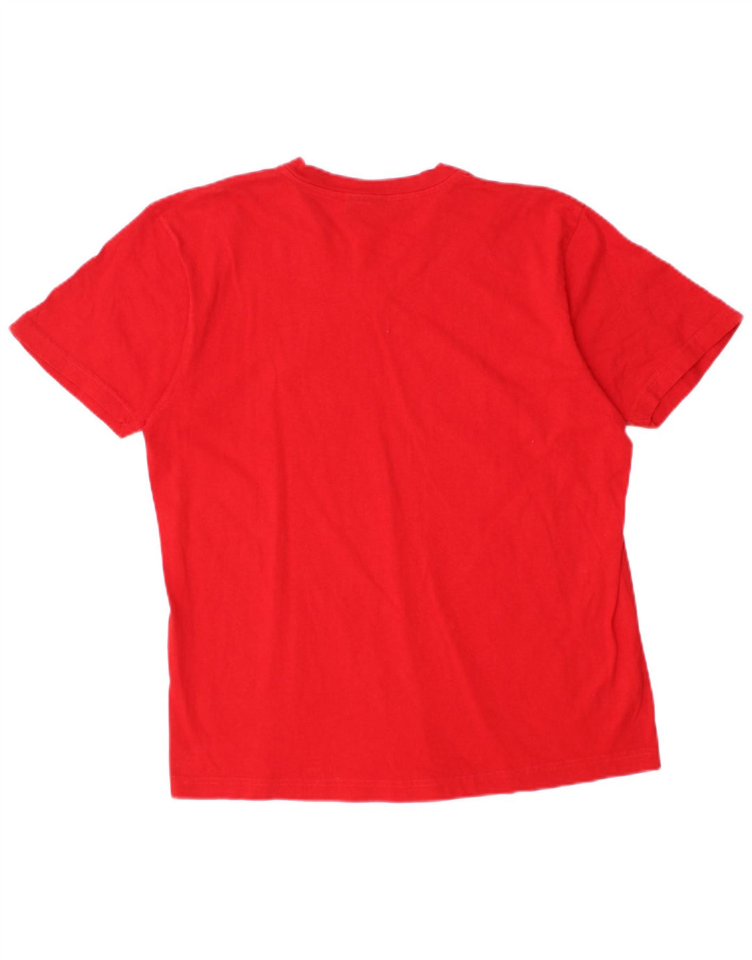 Champion Mens T-Shirt Top Medium Red