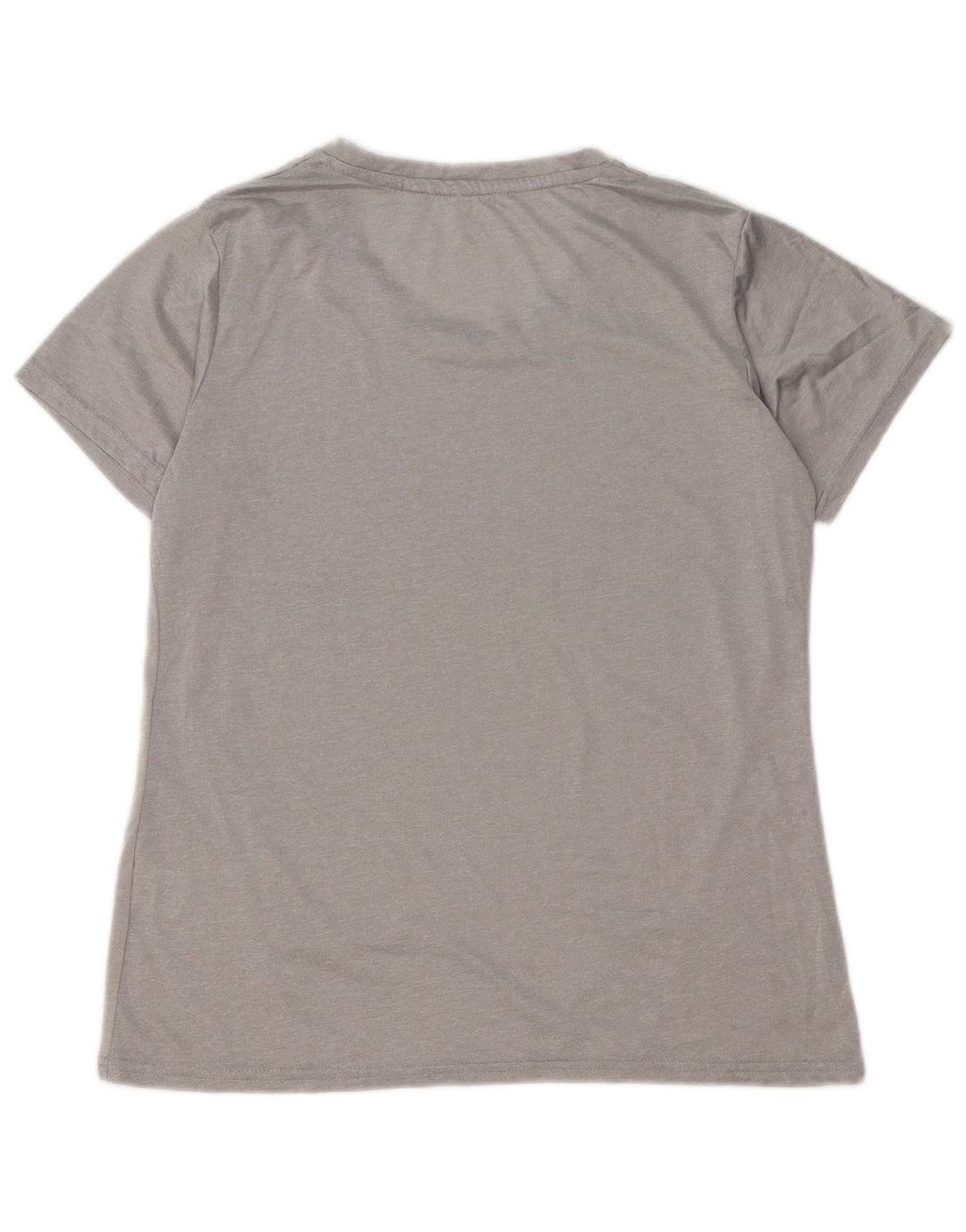 REEBOK Womens T-Shirt Top UK 16 Large Grey Polyester