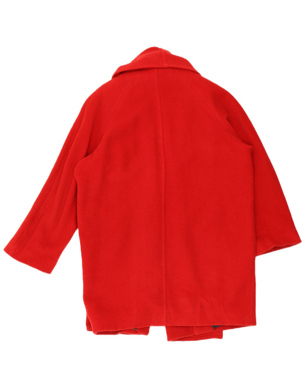 Missoni Womens Oversized Overcoat UK 12 Medium Red Wool