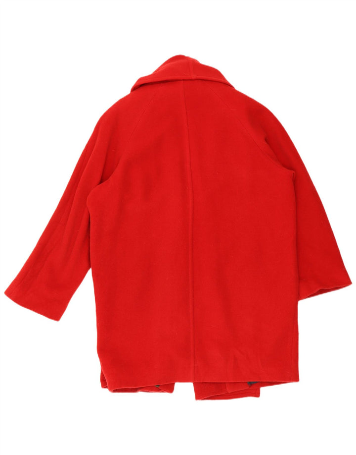 Missoni Womens Oversized Overcoat UK 12 Medium Red Wool