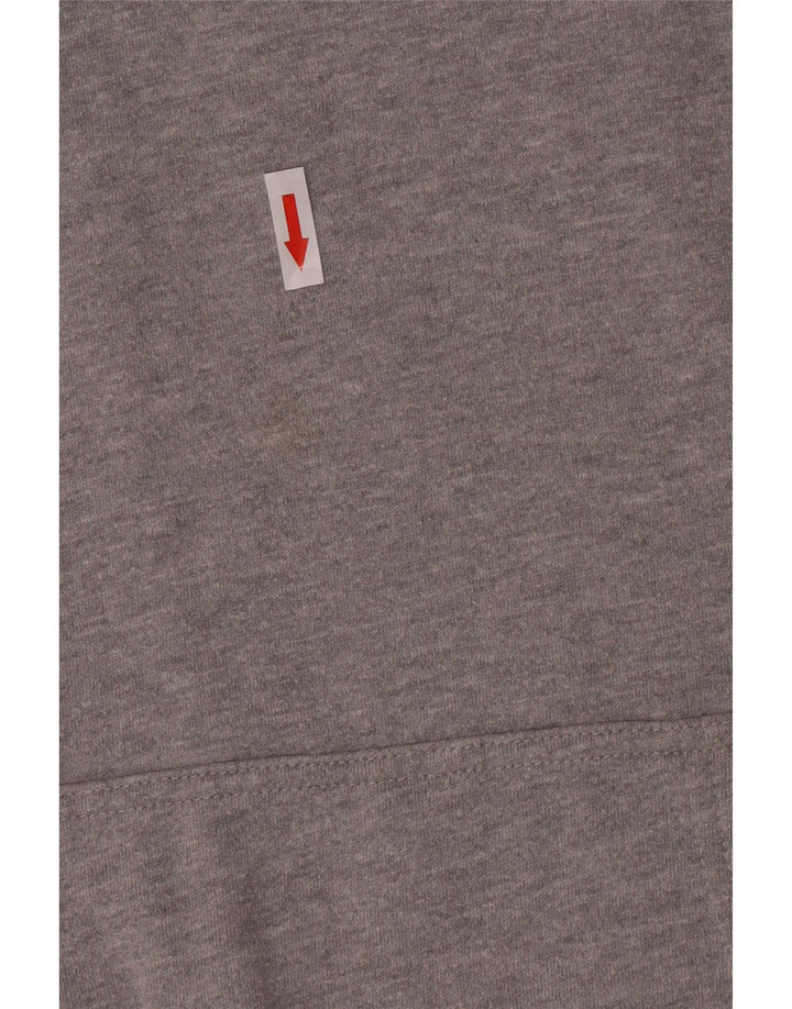 Hurley Mens Hoodie Jumper Large Grey