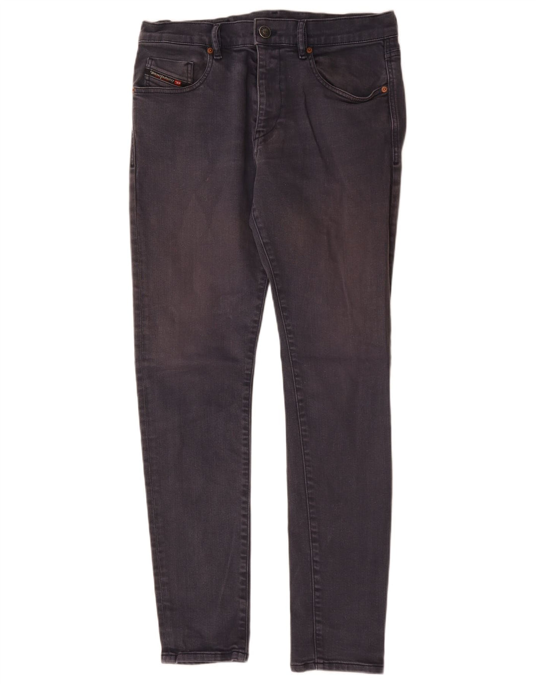 Diesel Mens Skinny Jeans W33 L32 Grey Cotton