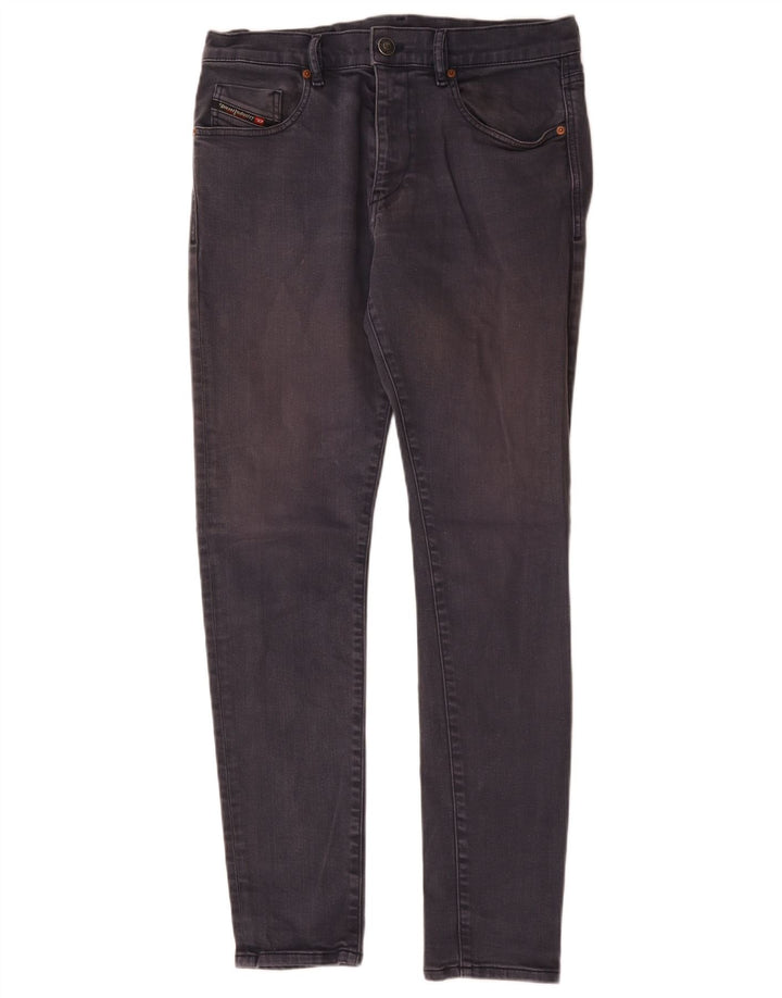 Diesel Mens Skinny Jeans W33 L32 Grey Cotton