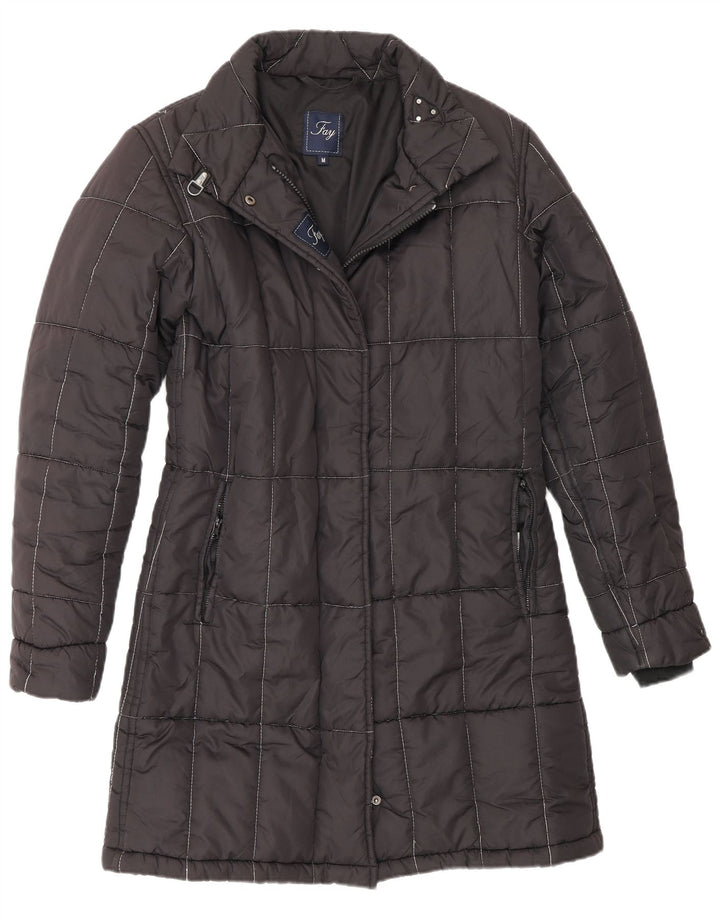 Fay Womens Padded Coat UK 14 Medium Black