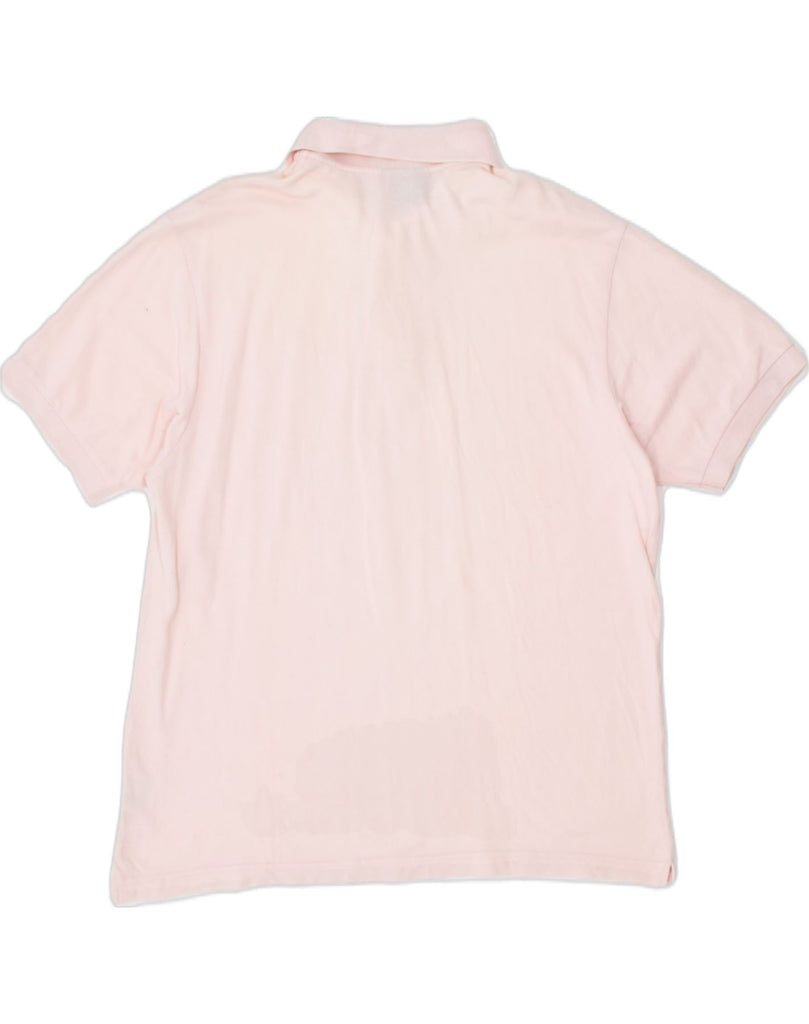 DIADORA Mens Polo Shirt Large Pink Cotton | Vintage | Thrift | Second-Hand | Used Clothing | Messina Hembry 