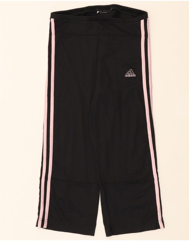 ADIDAS Womens Capri Tracksuit Trousers UK 8 Small  Navy Blue Vintage Adidas and Second-Hand Adidas from Messina Hembry 