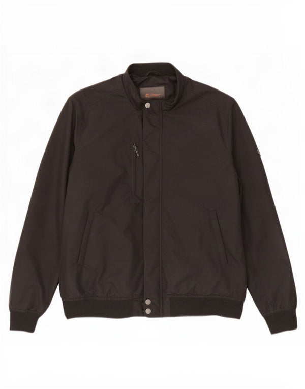 Ben Sherman Mens Bomber Jacket UK 42 XL Black
