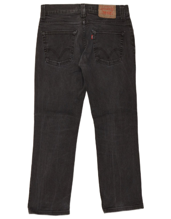 Levi's Mens 511 Slim Jeans W31 L26 Black Cotton