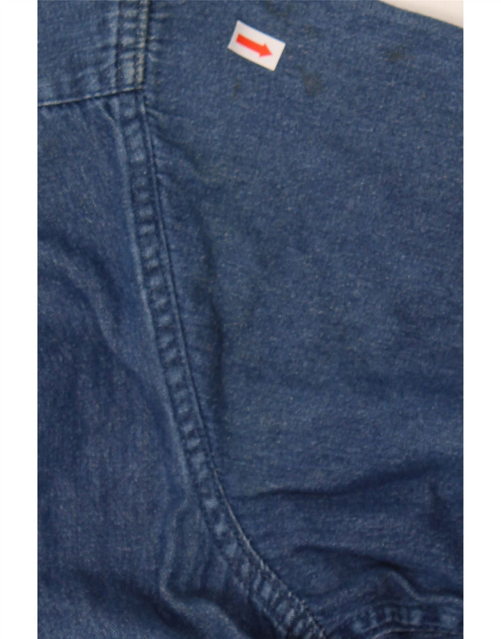 WRANGLER Mens Denim Shirt Large Blue Cotton Vintage Wrangler and Second-Hand Wrangler from Messina Hembry 