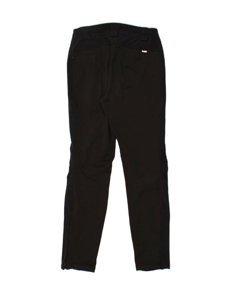 ICEPEAK Womens Slim Trousers IT 46 Large W32 L31  Black Colourblock Vintage Icepeak and Second-Hand Icepeak from Messina Hembry 